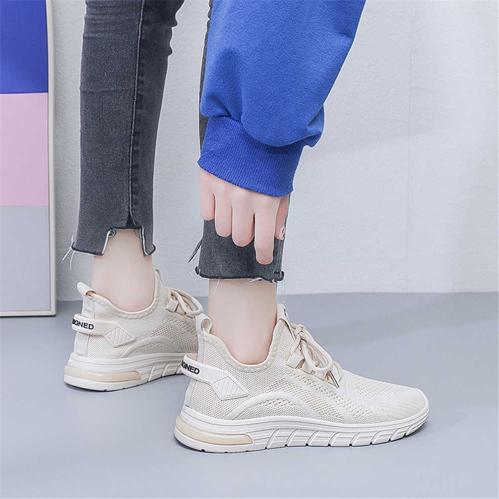Fashion Beige Size 38 Women's Shoes Size 41 Vulcanize Spring Boots For Women Sneakers Ladies White Sport Temis Collection Tenid