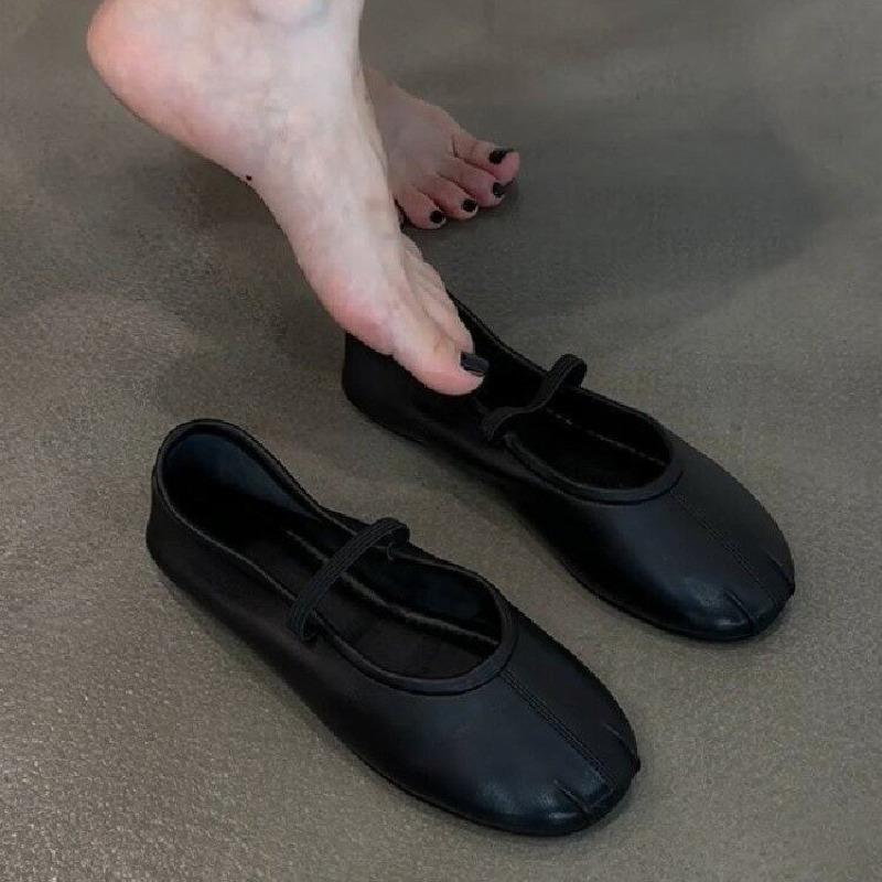 Fashion Flats Soft Cozy Women Shoes Designer Classical Elegant Leather Sneaker 2025 Autumn New Brand Shoes Dress Walking Sandalias Mujer