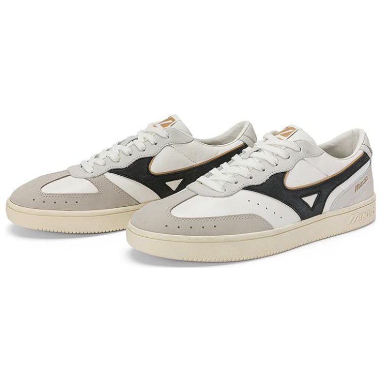 Mizuno Court Lite Slip Resistant Lightweight Low Top Sneakers Unisex Sneakers White Gray D1GH223202