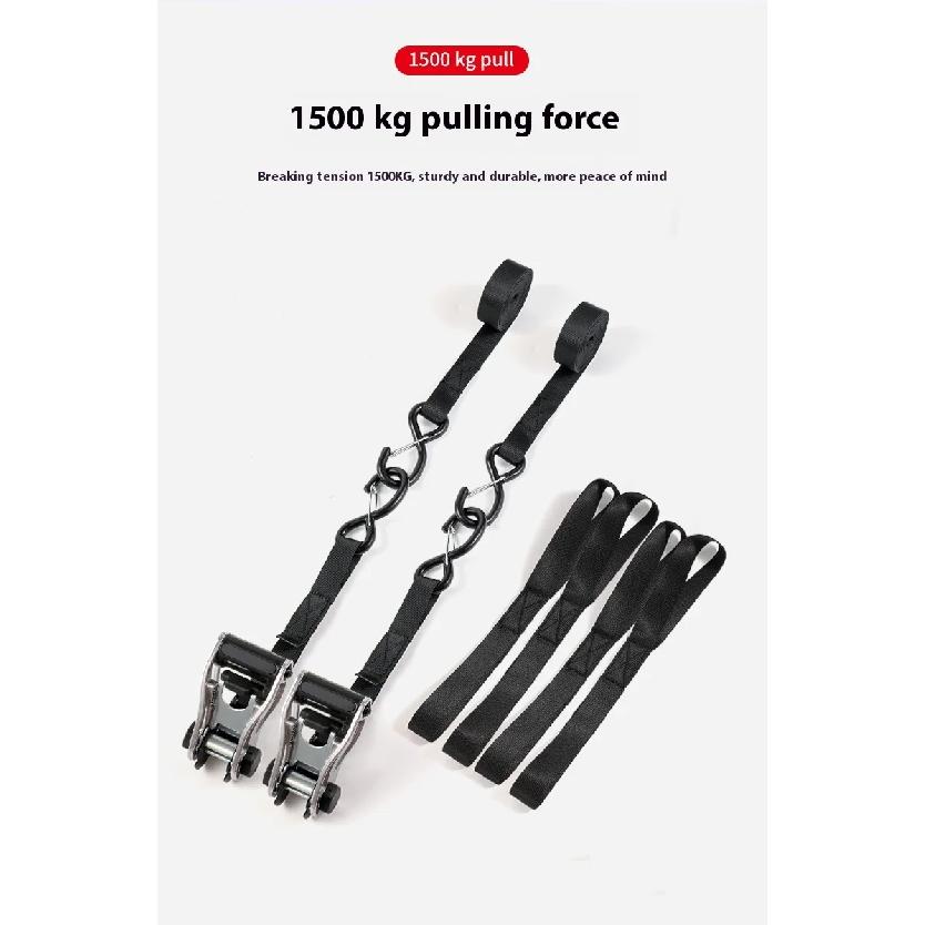For Luggage Goods Transportation Outdoor Camping 3m/4m/5m Cargo Strap Ratchet Tensioner Freight Car Fixed Tightener Tighten Rope