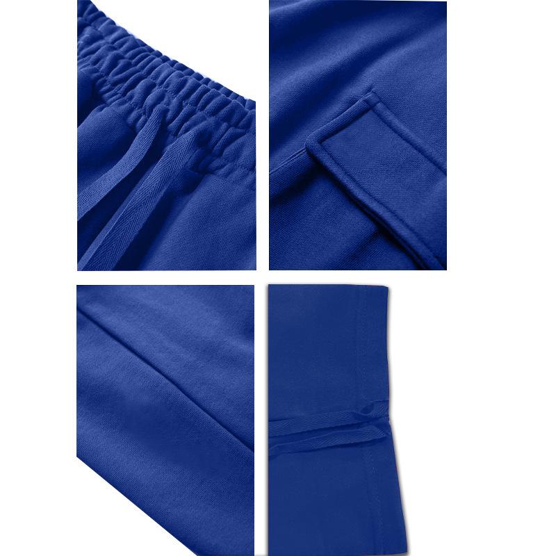 Herren neue Mehrfach-Taschen Arbeitshose Herren Jogginghose lässige Kordelzug gerade Hose