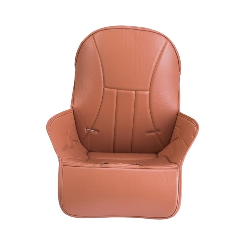 

Подушка-поддержка для детского стульчика для кормления, мягкая губка, подушка из ПУ кожи, поддерживающая подушка для маленьких детей от 1 до 5 лет коричневый