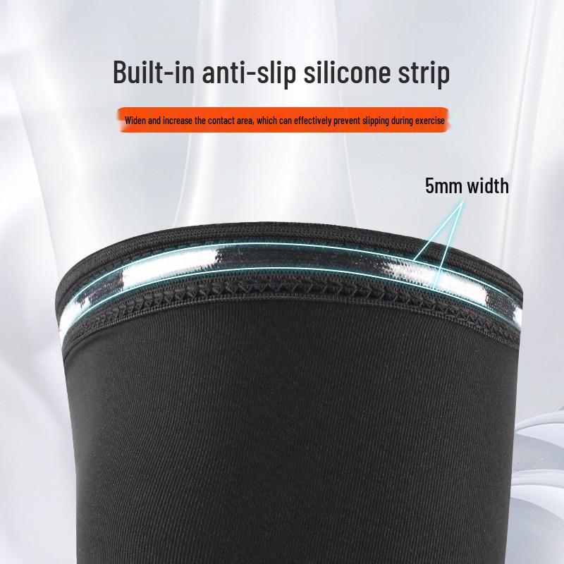 Long Tube Compression Knee Pads for Basketball, Badminton, Running, Cycling, and Marathon