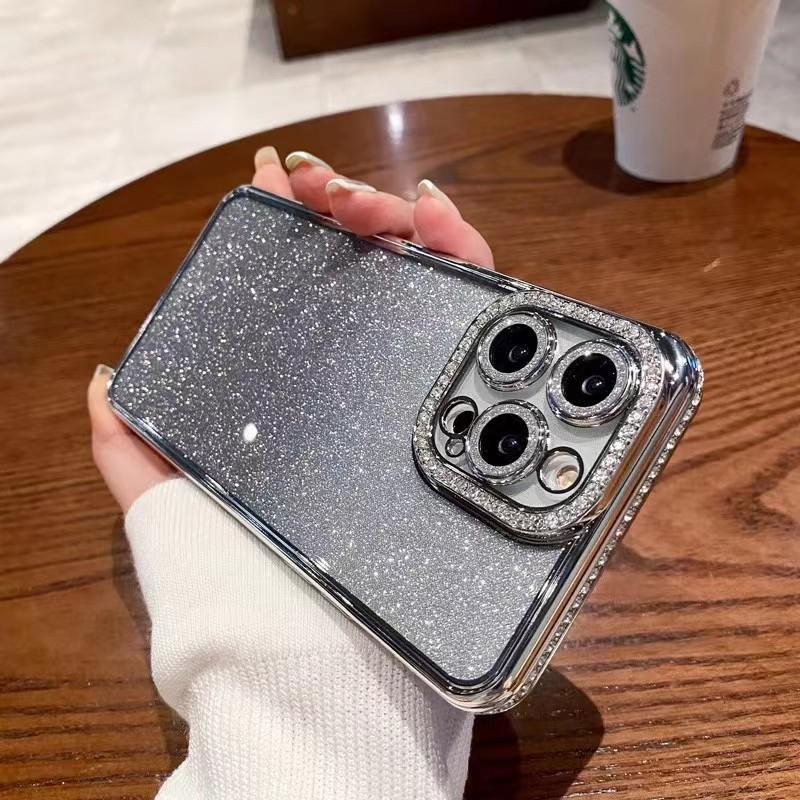 Specchio Ritocco, Adatto per Custodia Telefono Samsung S24ultra Diamante Acqua, Copertura con Supporto Magnetico S23, S22 ULTRA