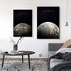 Solar System Planet Mercury Venus Earth Mars Jupiter Saturn Uranus Neptune Wall Poster Home Decor Canvas Painting Print Pictures