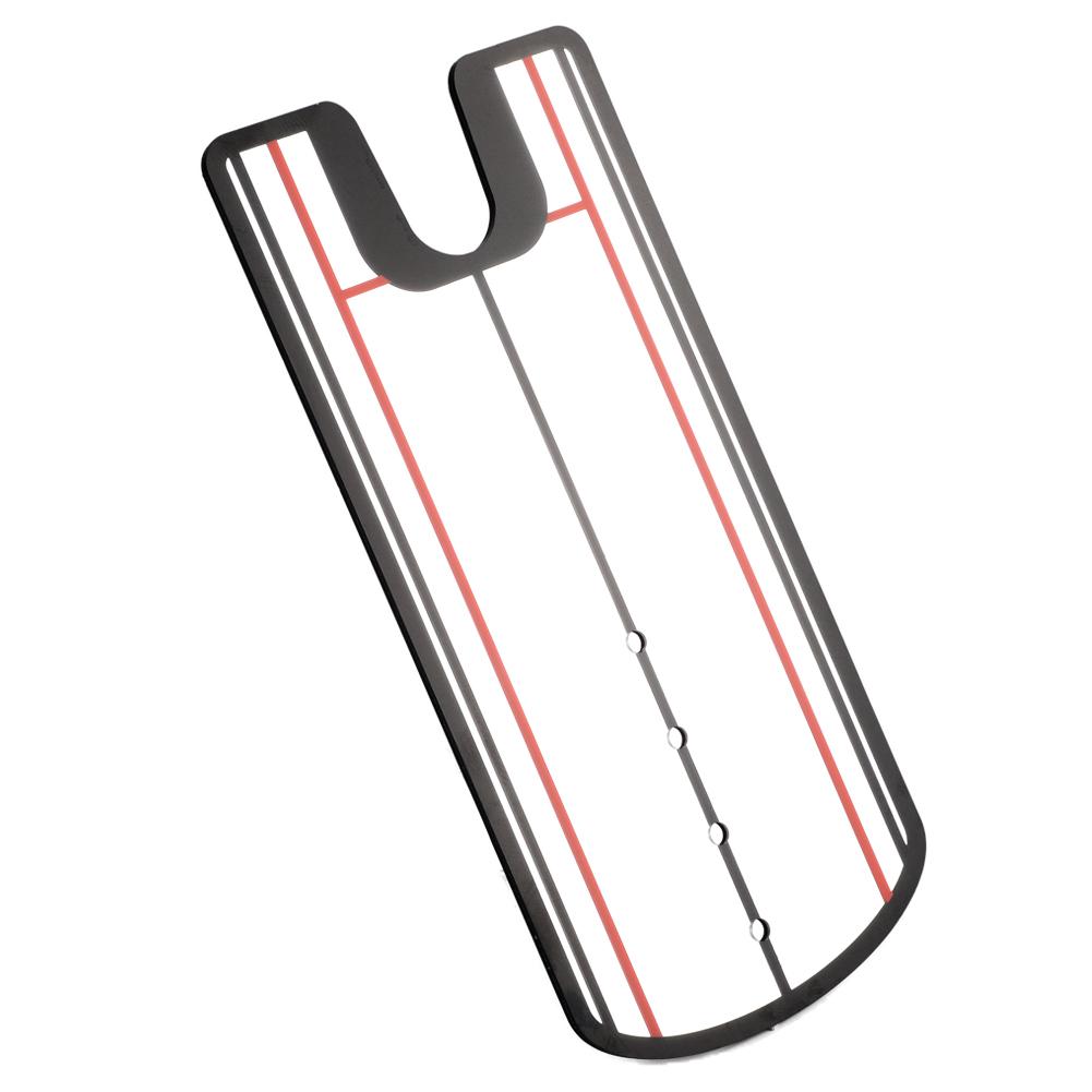 Golf Putting Training Aid Alignment Mirror Rail Practice Putting Corrector