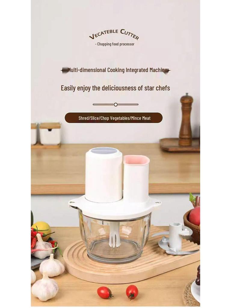 Multi-Functional Electric Meat Grinder & Vegetable Slicer