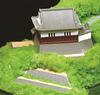 Doyusha 1/350 Japanese Castle Standard Gifu Castle Plastic Model S-27 Molded Color