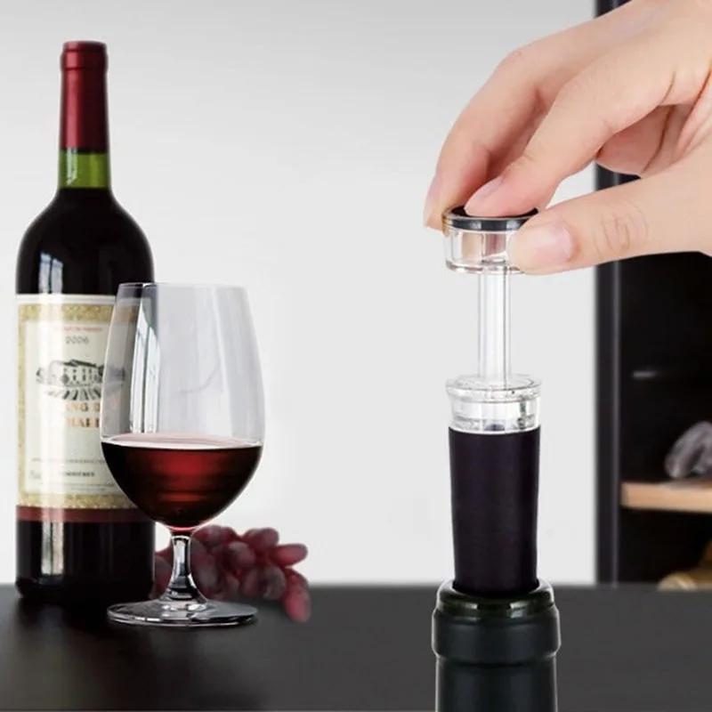 1 Pcs Wine Vacuum Bottle Stopper Red Wine Champagne Bottle Preserver Air Easy To Use and Easy To Use