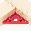 1 Pcs Ruler 45/90 Degree Metric Scale Precision Angle Ruler Aluminum Alloy Thickened Height Ruler Multifunction Woodw