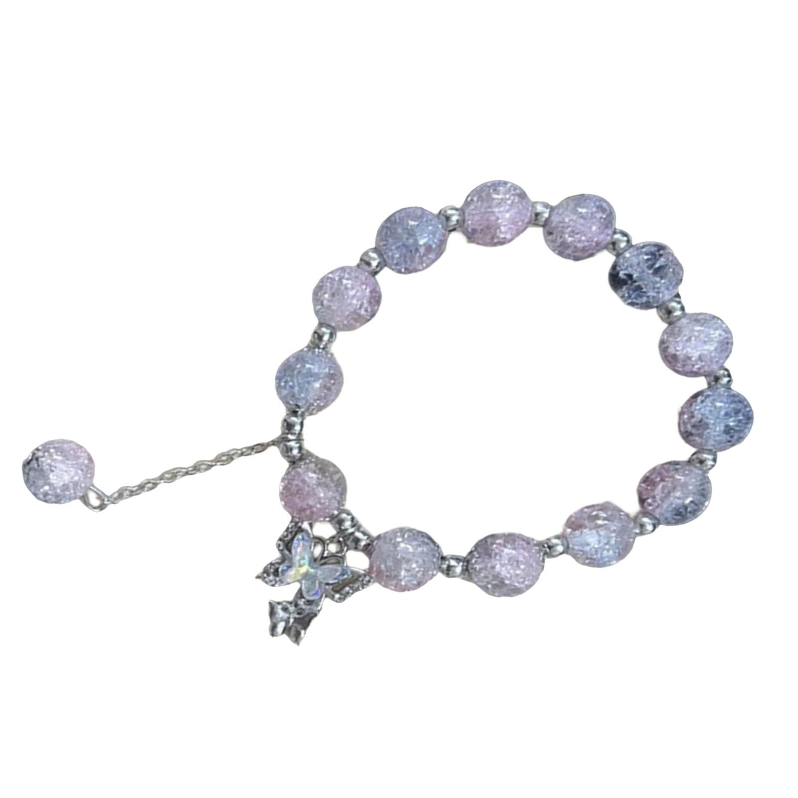 

Elegant Jades Crystals Glass Bracelet for Trendy Women Featuring Gold Plated Beads Gifts for Her or Him Daily USE 3