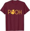 Hot Fashion Casual Winnie The Pooh Classic Lettering T-Shirt S-4XL Four Seasons Unisex