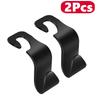 4Pcs Hooks for Bags Car Clips Front Seat Headrest Organizer Holder Auto Fastener Hangers Car Storage Interior Accessories