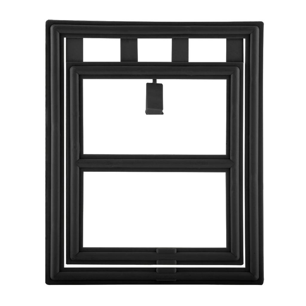 Plastic Pet Dog Puppy Cat Door Magnetic Locking Safe Flap for Screen Window Gate