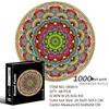 1000-Piece Adult Christmas & Halloween Round Jigsaw Puzzle Decompression Toy