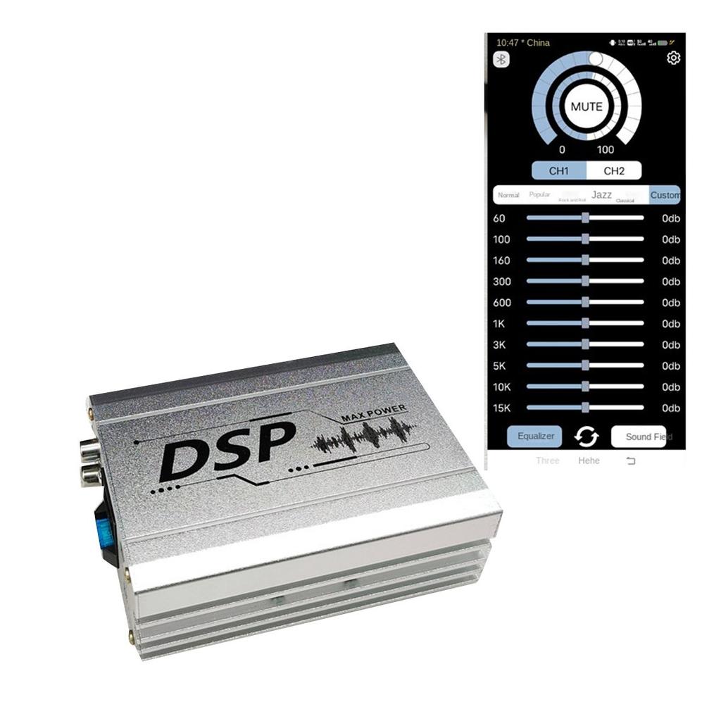 Car Digital Audio Processor Navigation Machine Sound Quality Enhancement Effect 4 In 6 Out Car Power Amplifier