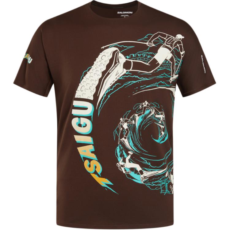 SALOMON FW25 SENSE TSAIGU T Shirt Men s C27017 180/100A (L)