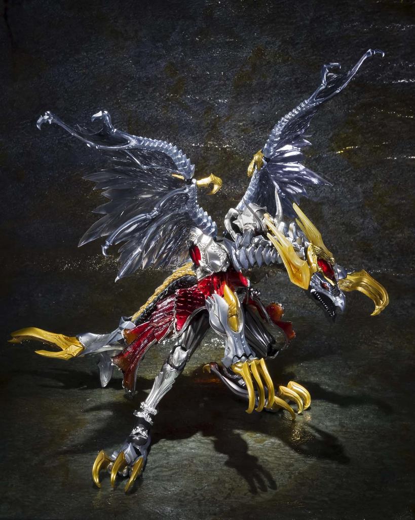 TAMASHII NATIONS Kamen Rider Wizard Flame Dragon All approximately ABS PVC action figure S.I.C. & Dragon, 190mm, & & die-cast pre-painted [Used]