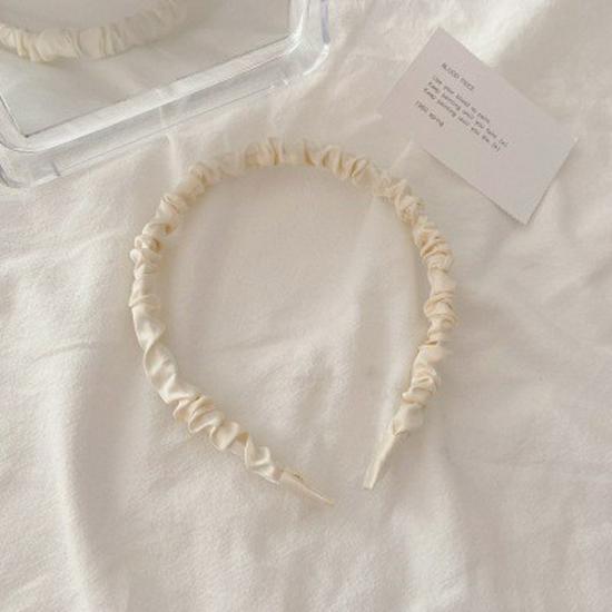 

Женский розовый летний широкий обруч для волос 2023: Головной убор Sweet Temperament для умывания лица