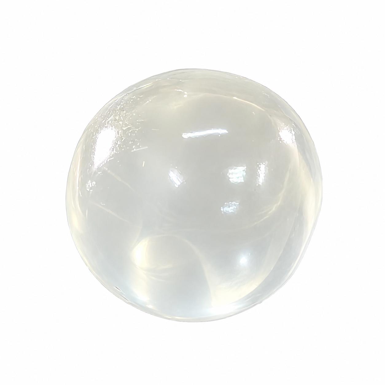 Parelwit Squishy Stressbal Knapperig Knijpspeeltje Langzaam Rijzend Sensorisch Fidget Speeltje Decompressie Cadeau voor Kinderen Volwassenen transparant