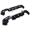 BMW 1 Series F20 LCI MP Style Carbon Fiber Dual Outlet Rear Diffuser with Lights