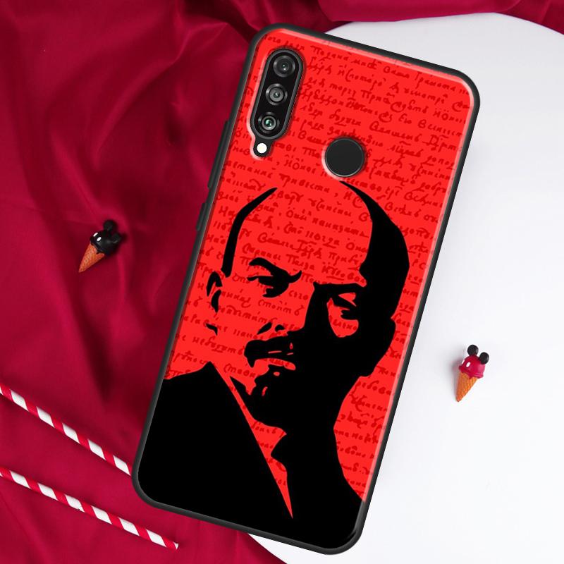 Lenin Soviet Union Flag For Huawei Nova 8i 7i 11i 12i 12s 9 10 SE Y90 Y60 Y70 Y72 Y61 Y91 P30 P40 Lite P60 Pro Case
