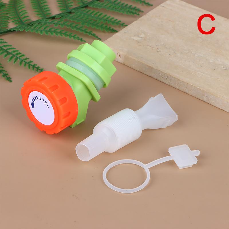 1Pc/Set Tap Knob Type Plastic Outdoor Water Faucet Replacement For Water Tank Bucket Accessories For Wine Juice Bottle