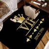 Laser VIP Room Mats Anti-slip Absorb Water Long Strip Cushion Bedroon Mat Household Carpets