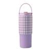 With Handheld Vacuum Straw Cups 800ML Insulated Cup Stainless Steel King Cup  Office Workers