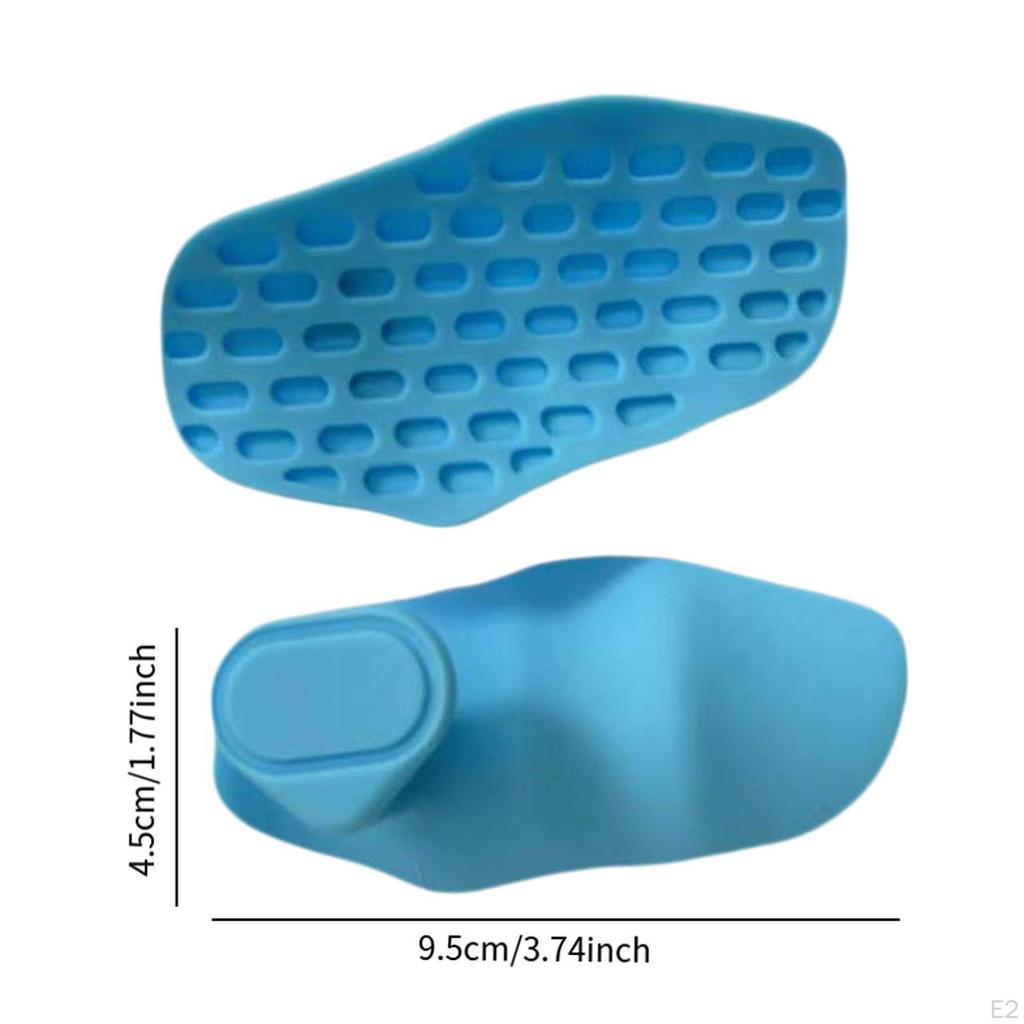 Gewichthebergriffe Handschutz Leichtgewichtige Silikon Trainingshandschuhe für Rudern Frauen Männer