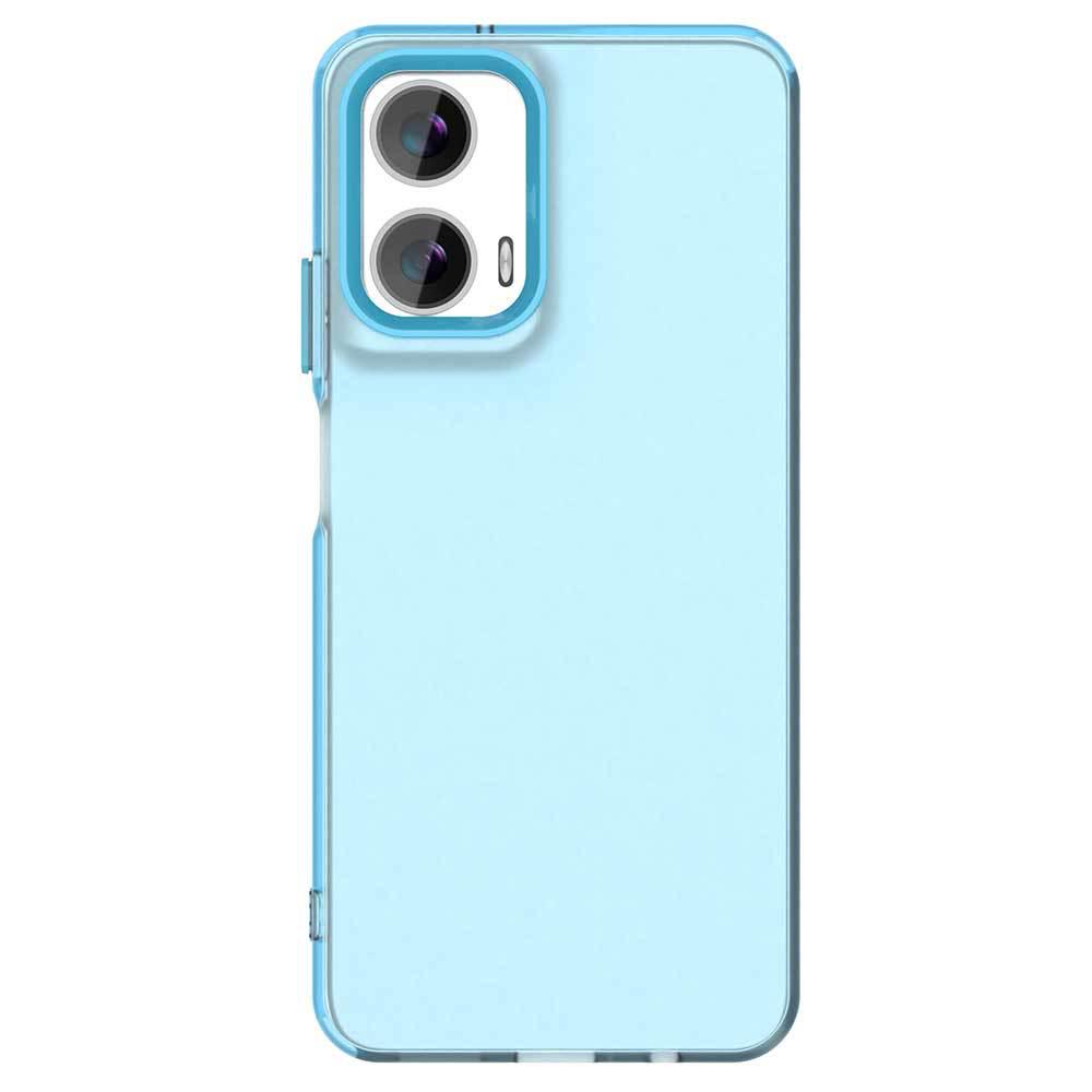 Frosted Transparent Phone Case for Motorola Edge 50 Neo and Moto G35 5G