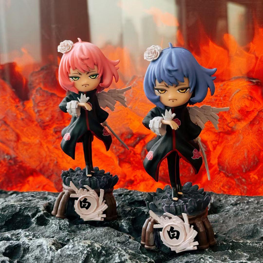 Fashnics Spy×Family Anya Forger As Naruto Konan Anime Action Figure Toys 13Cm