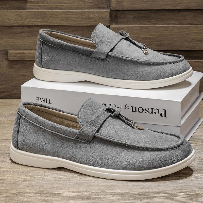 Fashion New Fashionable Men's Loafers Popular Business Shoes Office Leisure Slip On Flats Easy Travel Walking Shoes Elegantes Moccasins