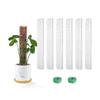 Moss Stick Height Adjustable Moss Pole Transparent Weather Resistant Water Moss Column Plastic 24 Inch Plant Support Garden