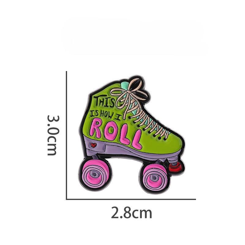 Bestseller Vielseitige Bekleidungszubehör-Serie Metallabzeichen Brosche Kragenstift