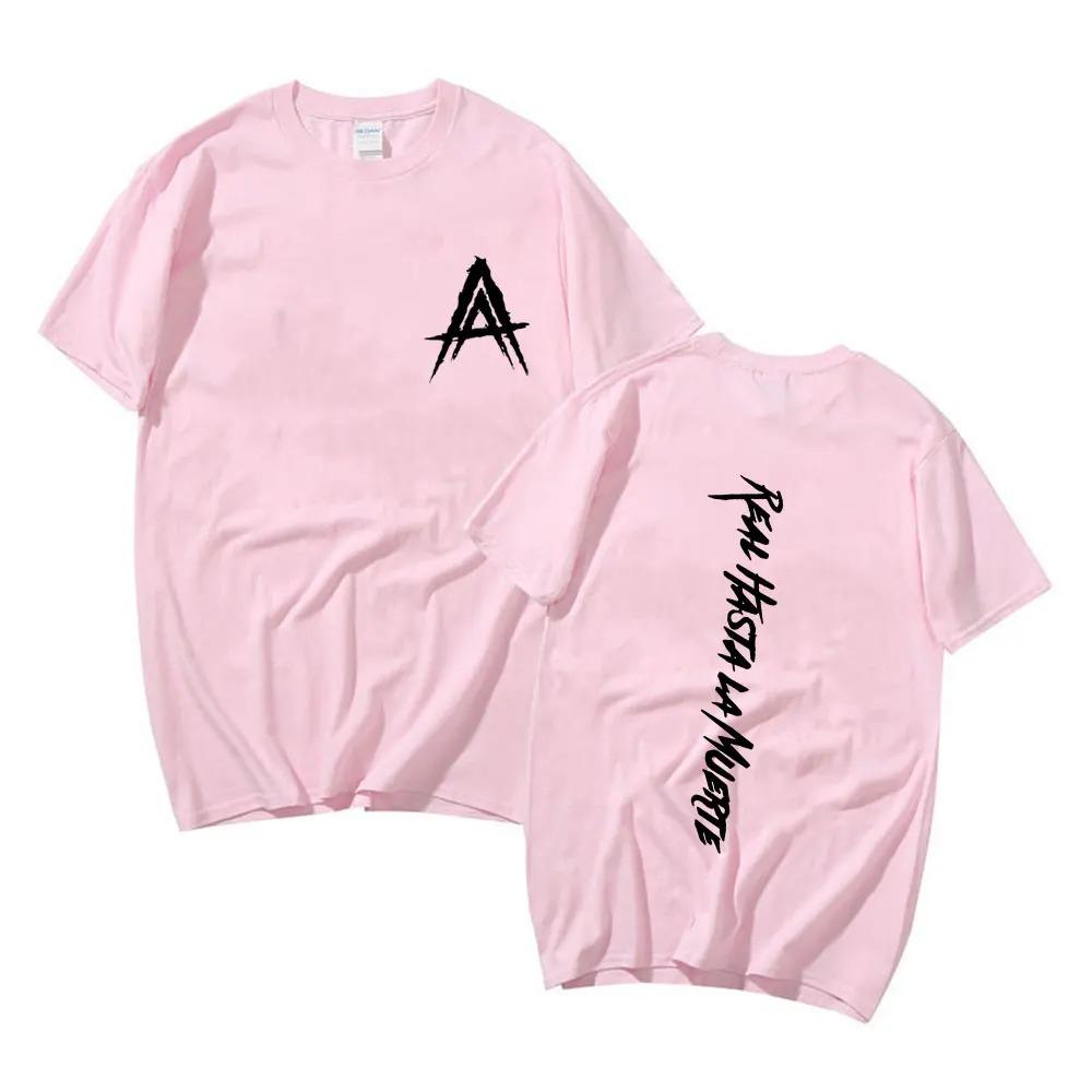 Cool Rapper Anuel AA Men Women T Shirt Oversized Cotton Hip Hop Short Sleeve Graphic T-Shirt Streetwear Tee Trend Clothes Tops
