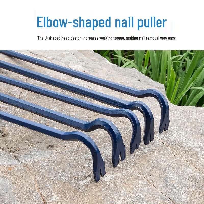 Reinforced Hexagonal Crowbar Nail Puller