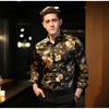Herren Hemden mit Blumenmuster Langarm Lässiger Cardigan Neue Knöpfe Urlaubsmode Hemden