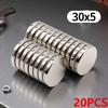 30X5MM Magnete Runde Kühlschrankmagnete für Büro-Whiteboard Geeignete Werkzeuge Zuhause Arbeitsplatz, Etc 30*5