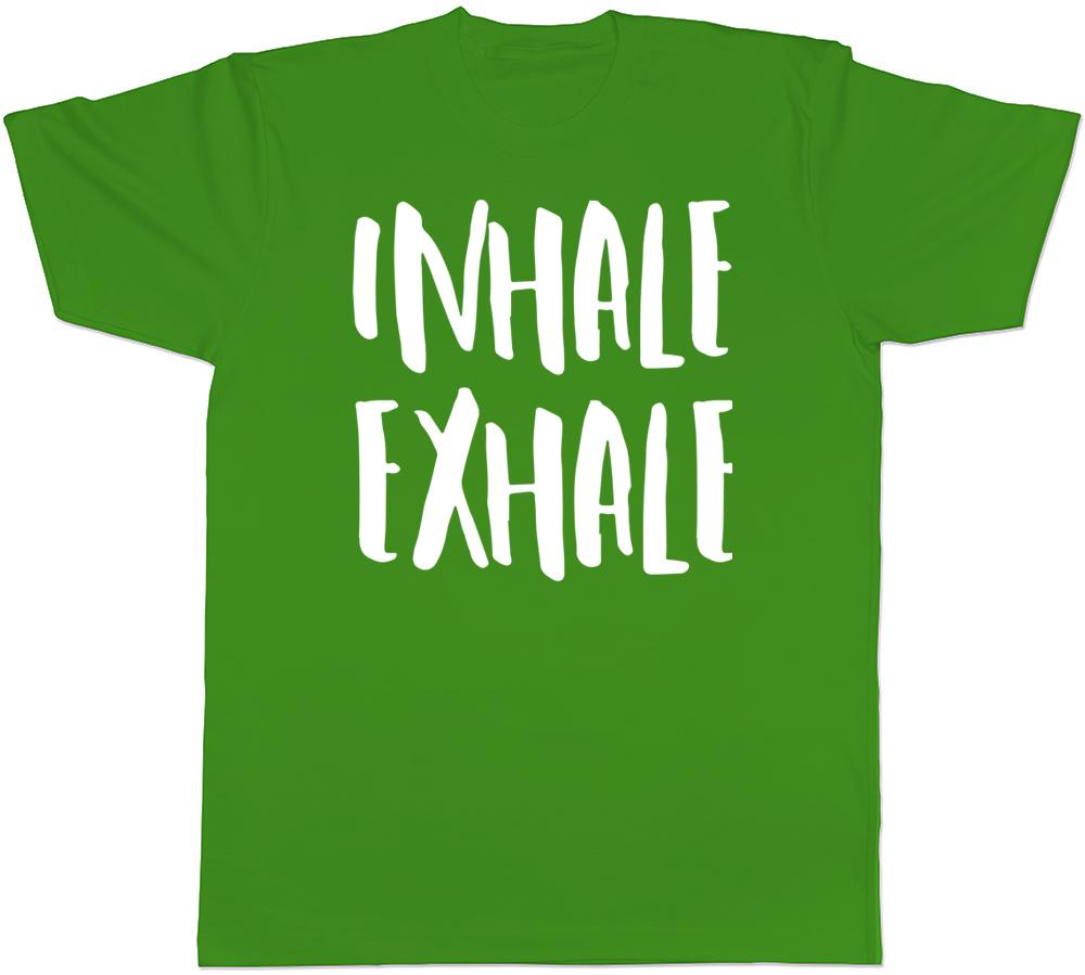 Inhale Exhale Yoga Exercise Unisexs Unisexs Unisex Tee TShirt