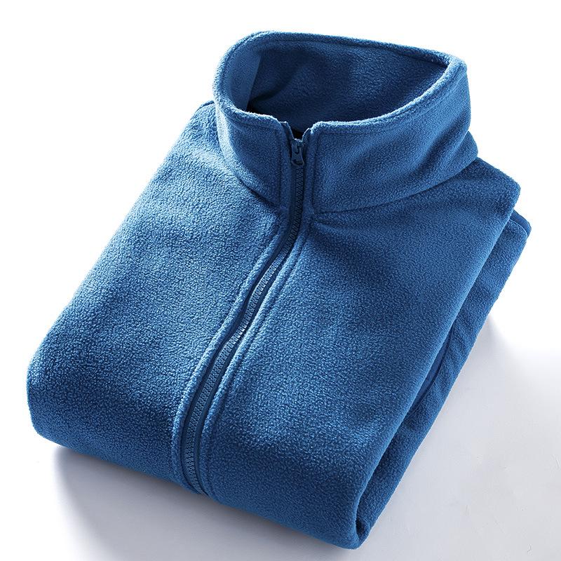 Men's Fleece Sherpa Hoodie Jacket - Double-sided, Thickened, Windproof for Autumn and Winter