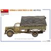 Miniart 1/35 Scale German 3-ton Cargo Truck 3.6-36S Mid-Model Plastic Model MA35456 (Combat Vehicle)