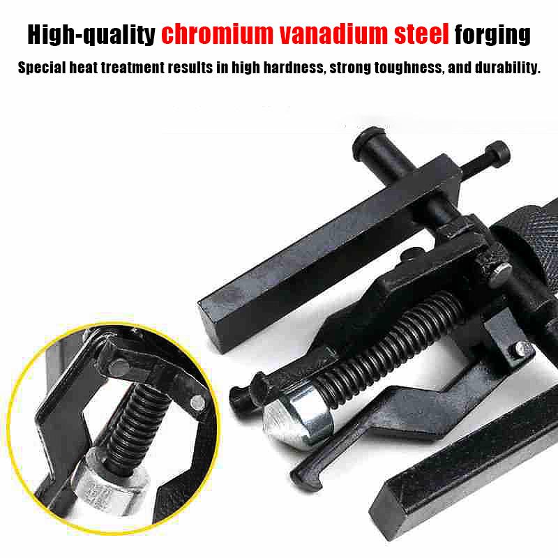 Narzędzie do ściągania łożysk 3-szczękowe Zestaw narzędzi do naprawy i demontażu samochodów Ściągacz trójramienny Oszczędzające pracę usuwanie łożysk samochodowych