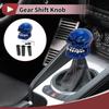 HEROFFIX 7cm Skull Shift Knob Universal Gear Shift Knob Resin Stick Shifter Lever Knob