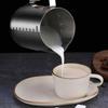 Thickened Espresso Coffee Pots Stainless Steel Coffee Cup New Pull Flower Milk Mugs Cup