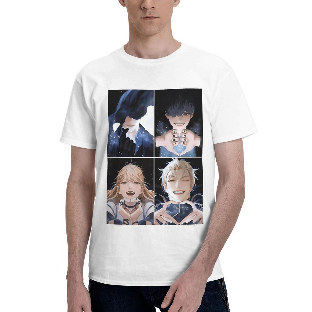 Funny Omniscient Reader Anime T-Shirt Men Women 100% Cotton T Shirts Viewpoint Kim Dokja Yoo Joonghyuk Tees Birthday Gift Tops