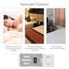 Portable Wedge Shaped Door Stop Security Alarm for Home Travel Apartment Alert Burglar 120db