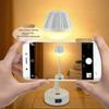 Adjustable Touch Night Light Tri Color Table Lamp Simple Telescopic Reading Desk Lamp  Student