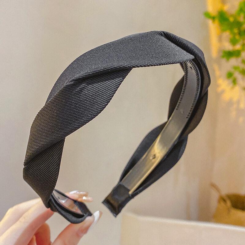 Elegant Simple Twist Headband for Women Retro Suitable for Daily Wear, Including Washing Up Hair Band Girl Hair Hoop