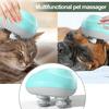 Cabeça de polvo elétrica massageador calmante ferramenta de massagem para animais de estimação relaxamento alívio articular e massageador de ligação para gatos
